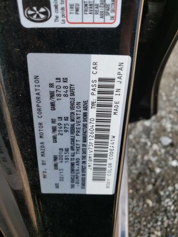 Photo 10 from auction – 2015 MAZDA 3 TOURING with VIN JM1BM1V73F1260470