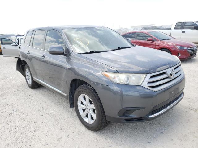TOYOTA HIGHLANDER 2013 with VIN 5TDZK3EHXDS119744 - Photo from auction