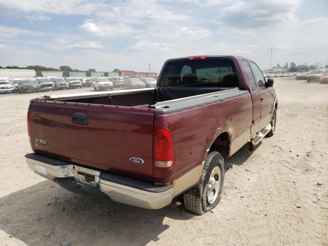 Photo 4 from auction – 1999 FORD F150 with VIN 2FTRX18L6XCA37287