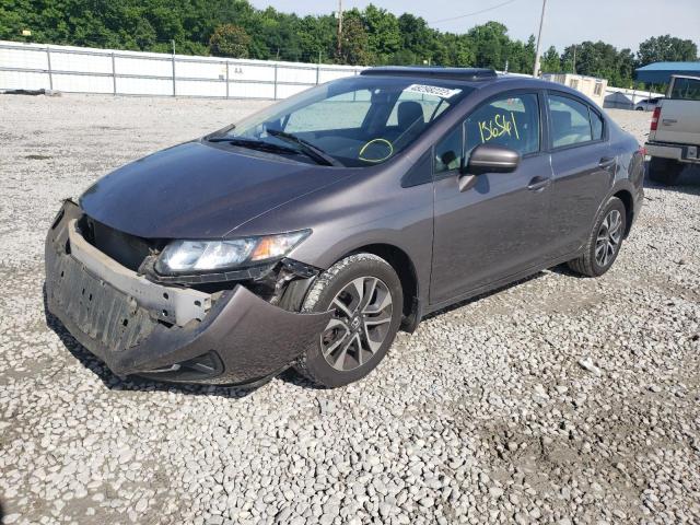 Photo 2 from auction – 2015 HONDA CIVIC EX with VIN 19XFB2F85FE029250