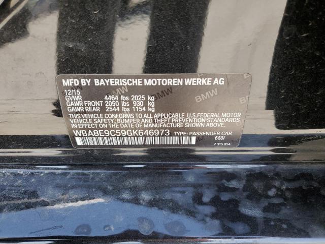 Photo 10 from auction – 2016 BMW 328 I SULE with VIN WBA8E9C59GK646973