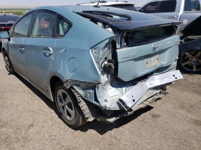 Photo 9 from auction – 2013 TOYOTA PRIUS with VIN JTDKN3DU8D5567834