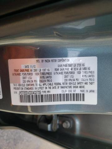 Photo 10 from auction – 2013 MAZDA CX-9 GRAND with VIN JM3TB3DV0D0402709