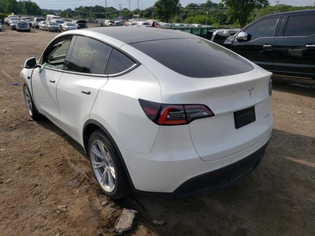 Photo 3 from auction – 2021 TESLA MODEL Y with VIN 5YJYGDEE8MF083095