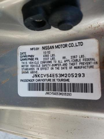 Photo 10 from auction – 2003 INFINITI G35 with VIN JNKCV54E53M205293