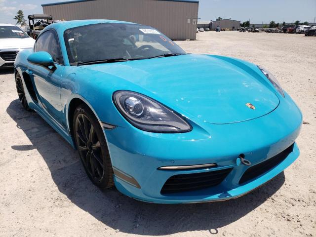 PORSCHE CAYMAN 2018 with VIN WP0AA2A80JK260227 - Photo from auction