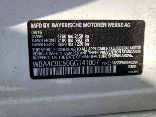 Photo 10 from auction – 2016 BMW 428 XI GRA with VIN WBA4C9C50GG141007