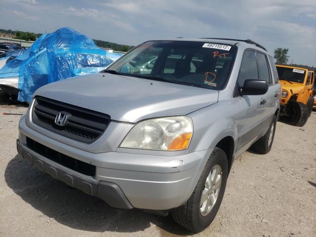 Photo 2 from auction – 2004 HONDA PILOT LX with VIN 2HKYF18114H608090