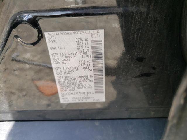 Photo 10 from auction – 2015 NISSAN ROGUE S with VIN 5N1AT2ML2FC900641
