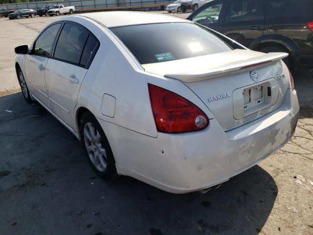 Photo 3 from auction – 2007 NISSAN MAXIMA SE with VIN 1N4BA41E47C839719