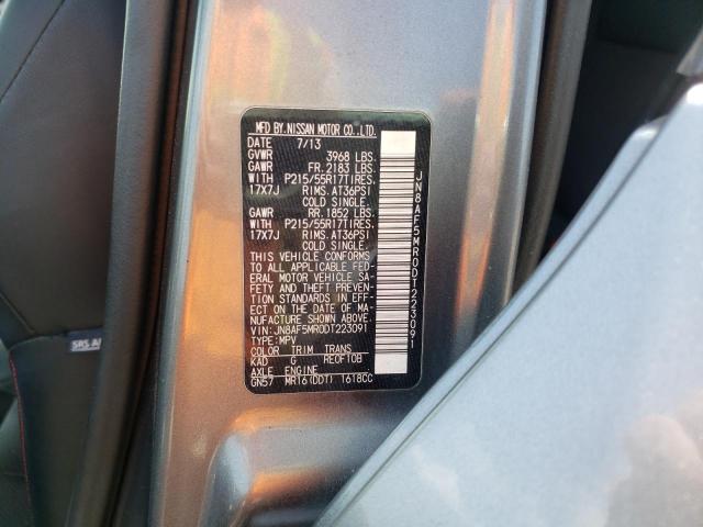 Photo 10 from auction – 2013 NISSAN JUKE S with VIN JN8AF5MR0DT223091
