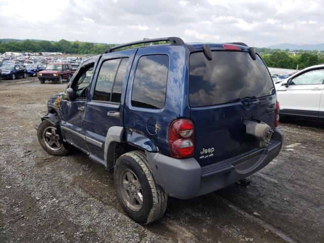Photo 3 from auction – 2005 JEEP LIBERTY SP with VIN 1J4GL48515W583450