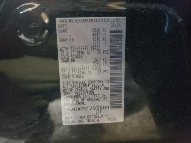 Photo 10 from auction – 2014 NISSAN ROGUE S with VIN 5N1AT2MT7EC795609