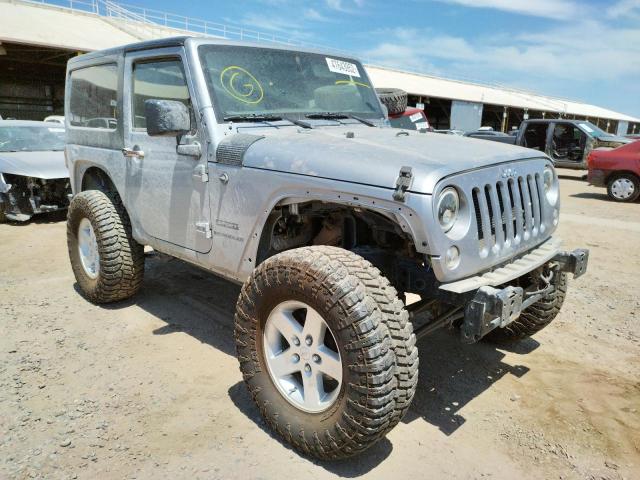 JEEP WRANGLER S 2016 with VIN 1C4GJWAG8GL262612 - Photo from auction