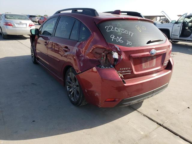 Zdjęcie 3 z aukcji – 2016 SUBARU IMPREZA SP z VIN JF1GPAY67G8253858