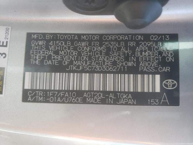 Photo 10 from auction – 2013 TOYOTA SCION TC with VIN JTKJF5C73D3062711