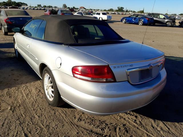 Photo 3 from auction – 2002 CHRYSLER SEBRING LX with VIN 1C3EL55R92N319649