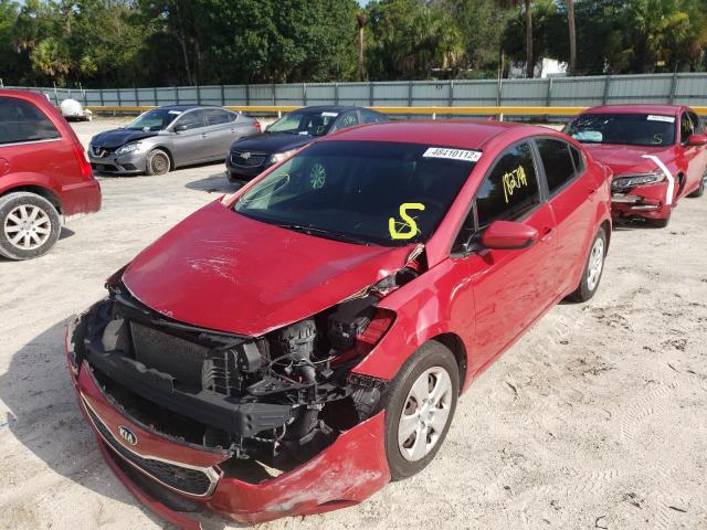 Photo 2 from auction – 2016 KIA FORTE LX with VIN KNAFK4A64G5552660