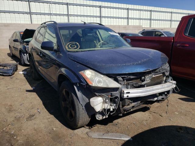 Photo 1 from auction – 2003 NISSAN MURANO SL with VIN JN8AZ08WX3W224899
