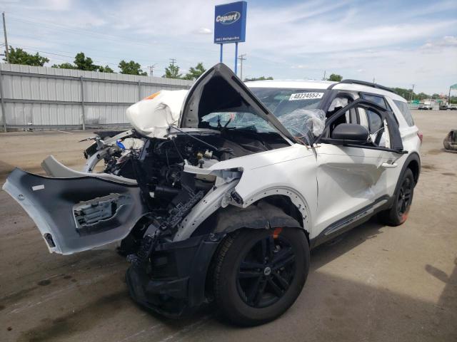 Photo 2 from auction – 2021 FORD EXPLORER X with VIN 1FMSK8DH0MGB00934