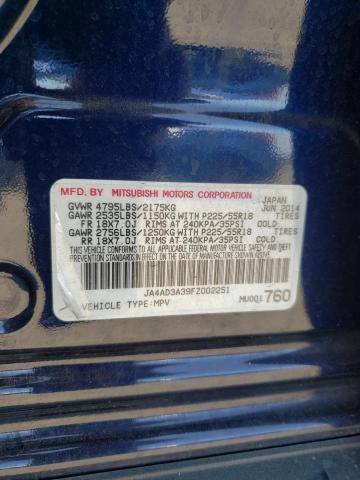 Photo 10 from auction – 2015 MITSUBISHI OUTLANDER with VIN JA4AD3A39FZ002251