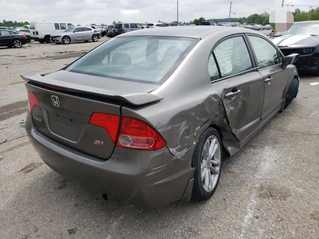 Photo 4 from auction – 2008 HONDA CIVIC SI with VIN 2HGFA555X8H710394