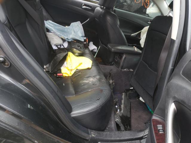 Photo 6 from auction – 2006 LEXUS IS 250 with VIN JTHCK262X62006184