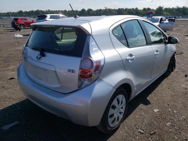 Photo 4 from auction – 2012 TOYOTA PRIUS C with VIN JTDKDTB33C1025835