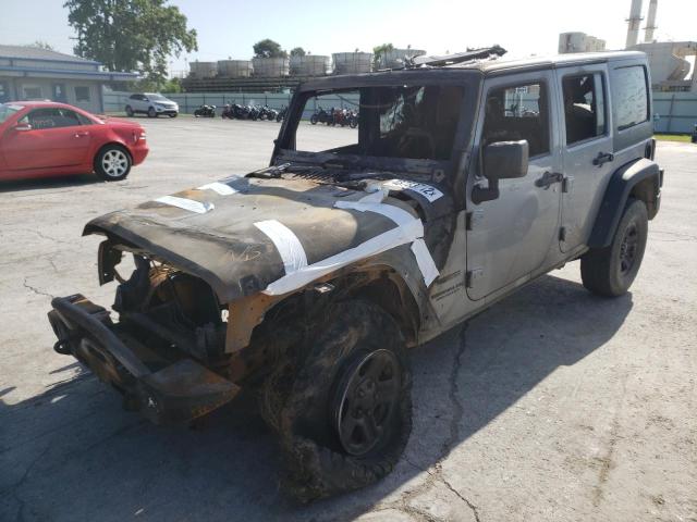 Photo 2 from auction – 2014 JEEP WRANGLER U with VIN 1C4BJWKGXEL328275