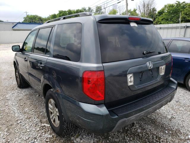 Photo 3 from auction – 2005 HONDA PILOT EXL with VIN 2HKYF18685H521154