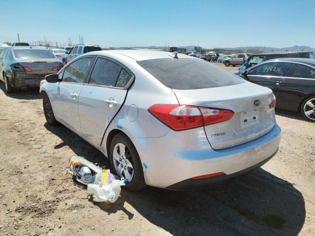 Photo 3 from auction – 2016 KIA FORTE LX with VIN KNAFK4A61G5592632