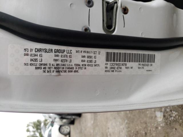 Photo 10 from auction – 2013 DODGE DART SXT with VIN 1C3CDFBA2DD106799