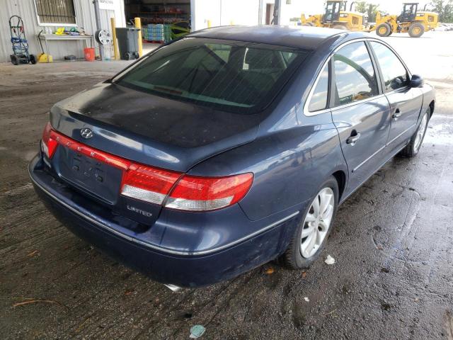 Photo 4 from auction – 2006 HYUNDAI AZERA SE with VIN KMHFC46F86A035713