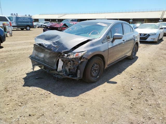 Photo 2 from auction – 2015 HONDA CIVIC LX with VIN 19XFB2F52FE270107