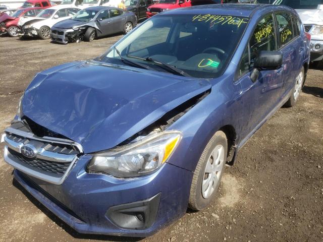 Photo 2 from auction – 2014 SUBARU IMPREZA with VIN JF1GPAA61E8248999