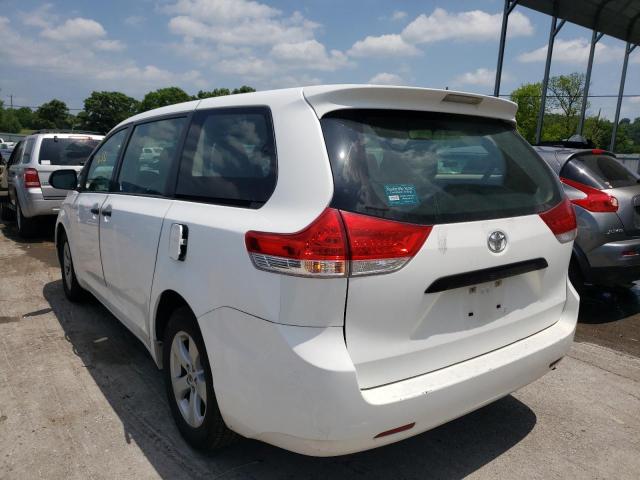 Zdjęcie 3 z aukcji – 2011 TOYOTA SIENNA BAS z VIN 5TDKA3DCXBS008182