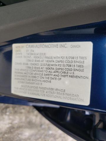 Photo 10 from auction – 2004 CHEVROLET TRACKER with VIN 2CNBJ134546916319