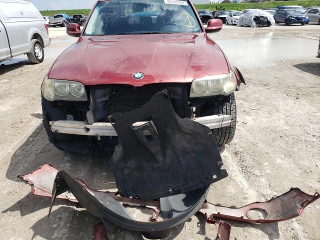 Photo 9 from auction – 2010 BMW X3 XDRIVE3 with VIN WBXPC9C43AWJ38304
