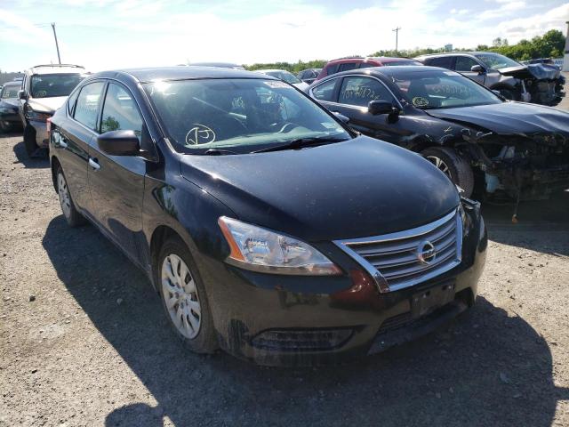 NISSAN SENTRA S 2013 with VIN 1N4AB7AP7DN900220 - Photo from auction