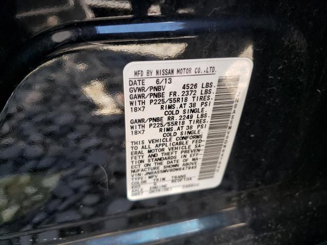 Photo 10 from auction – 2013 NISSAN ROGUE S with VIN JN8AS5MV8DW647948