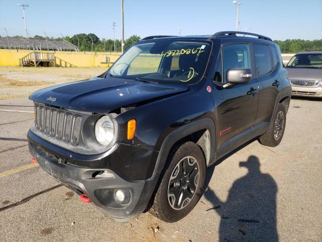 Photo 2 from auction – 2017 JEEP RENEGADE T with VIN ZACCJBCB3HPE80026