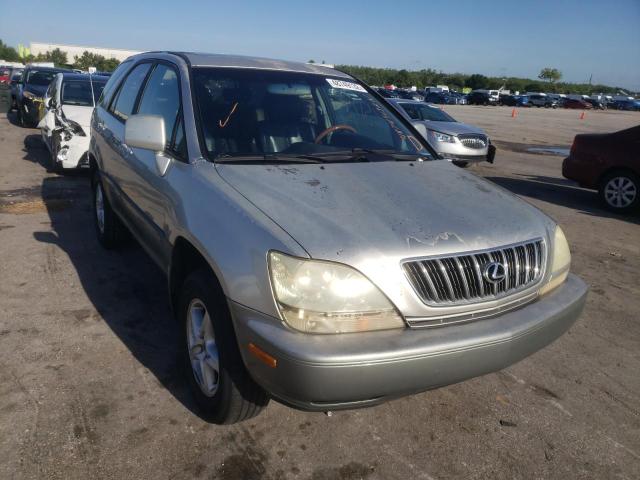 LEXUS RX 300 2002 with VIN JTJGF10U620139345 - Photo from auction