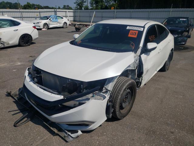 Photo 2 from auction – 2020 HONDA CIVIC LX with VIN 19XFC2F66LE013419