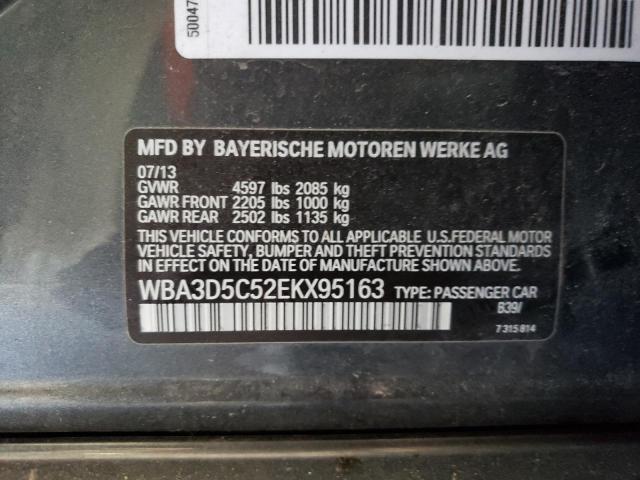 Photo 10 from auction – 2014 BMW 328 D XDRI with VIN WBA3D5C52EKX95163