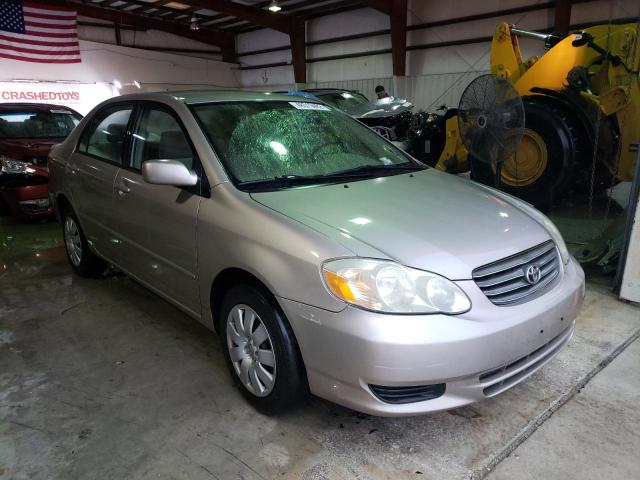 TOYOTA COROLLA CE 2003 with VIN 1NXBR32E93Z185635 - Photo from auction