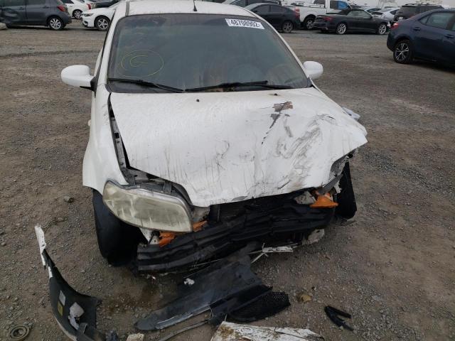Photo 9 from auction – 2007 CHEVROLET AVEO BASE with VIN KL1TD66677B764028