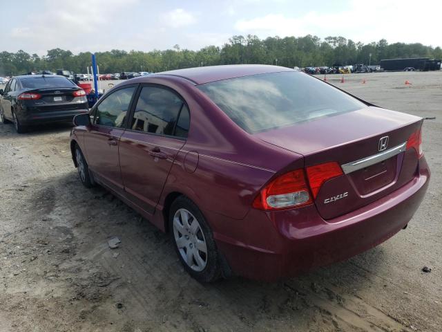 Photo 3 from auction – 2010 HONDA CIVIC LX with VIN 19XFA1F50AE084328