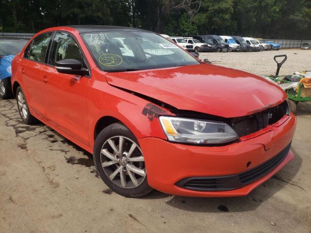 VOLKSWAGEN JETTA SE 2012 with VIN 3VWDX7AJ5CM401264 - Photo from auction