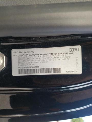Photo 10 from auction – 2015 AUDI A5 PREMIUM with VIN WAUMFAFH8FN003790
