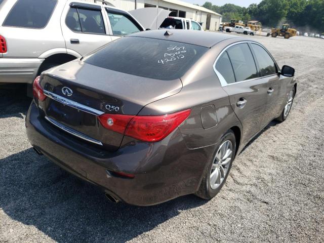 Photo 4 from auction – 2014 INFINITI Q50 BASE with VIN JN1BV7AR9EM689328